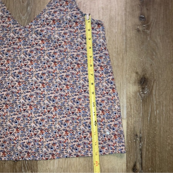 Abercrombie & Fitch Essentials Women’s Pink Tank Top Floral Print Y2K | Size S - Picture 8 of 8